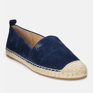 Ralph Lauren Navy Blue Espadrilles 8